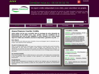 anaxafinances.fr website preview