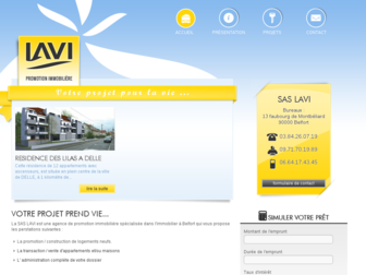 promotion-immobiliere-lavi.fr website preview