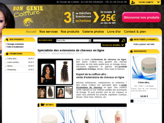bon-geniecoiffure.fr website preview