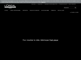 lorealprofessionnel.fr website preview
