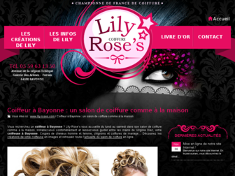 lily-roses.com website preview