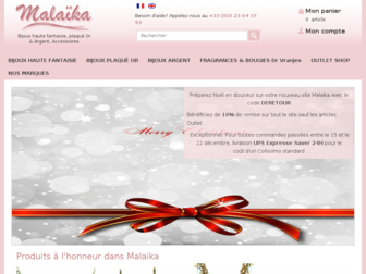 malaika-france.fr website preview