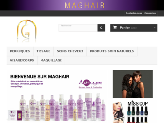 maghair.fr website preview