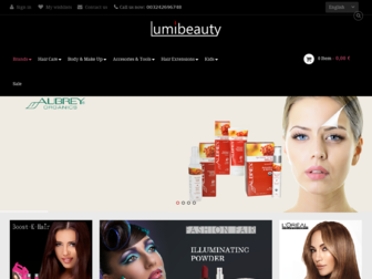 lumibeauty.com website preview