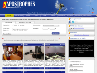apostrophes.fr website preview