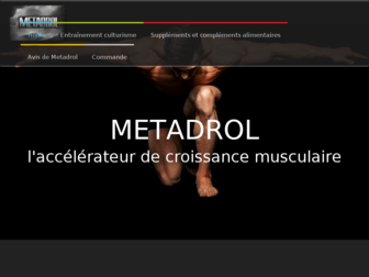 nutritionmusculation.info website preview