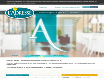 ladresse-boillet.com website preview
