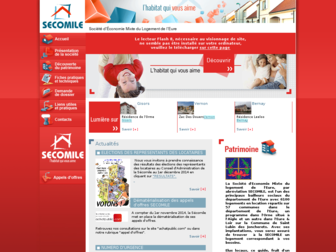 secomile.fr website preview