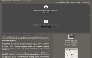 ghimmobilier.com website preview