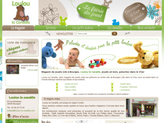 loulou-la-canaille.com website preview