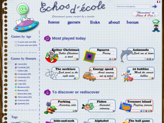 echosdecole.com website preview