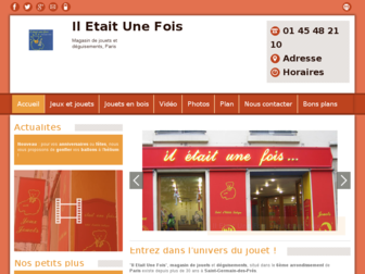 iletaitunefois-paris.fr website preview