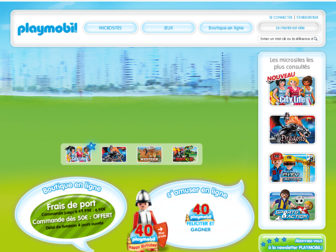 playmobil.fr website preview