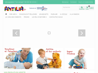 antilia.fr website preview