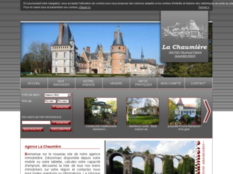 la-chaumiere.fr website preview