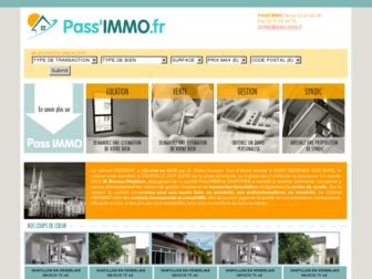 pass-immo.fr website preview
