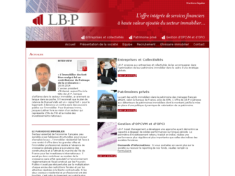 lb-p.com website preview