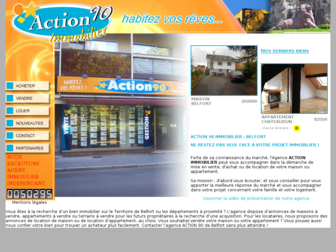 action-immobilier.org website preview