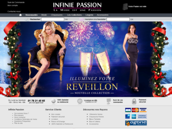 infiniepassion.com website preview