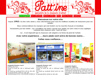 pattine.com website preview