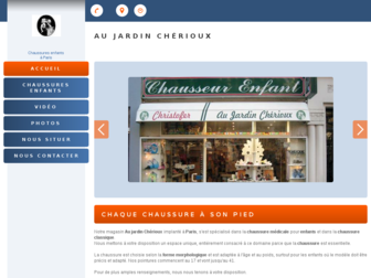 au-jardin-cherioux.fr website preview