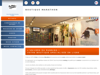 chaussures-running-paris.fr website preview