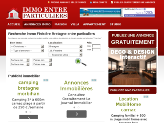 finistere.immo-entre-particuliers.com website preview