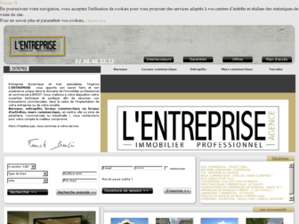 entreprise-immo.fr website preview