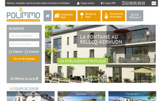 polimmo.fr website preview
