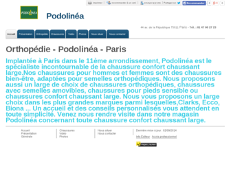 podolinea-chaussure-confort.fr website preview