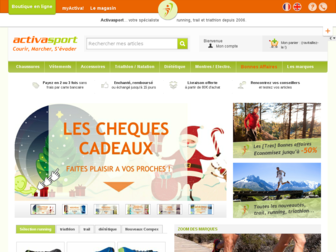 activasport.fr website preview