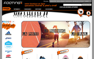 footingplus.fr website preview