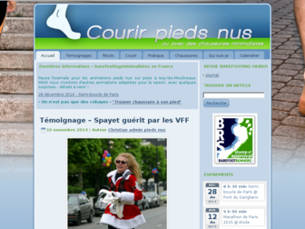 courirpiedsnus.com website preview