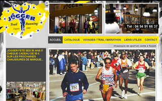jogger.fr website preview