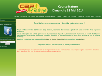 course-capnature.com website preview