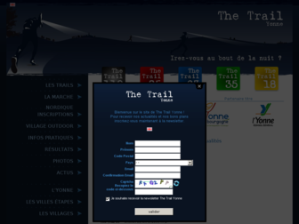 thetrail.fr website preview