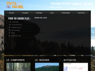 traildelahasel.fr website preview