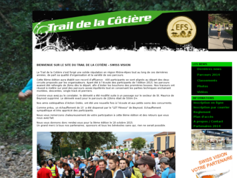 traildelacotiere.fr website preview