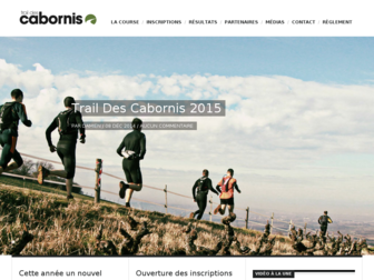 trail-cabornis.fr website preview