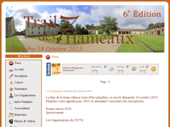 traildes7hameaux.fr website preview