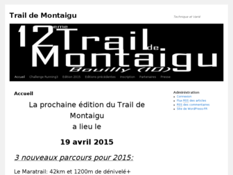 trail-de-montaigu.fr website preview