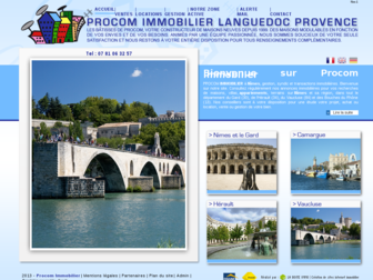 procom-immobilier.fr website preview