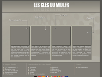 lesclesdumidi.fr website preview