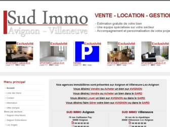 sudimmo-villeneuve.fr website preview