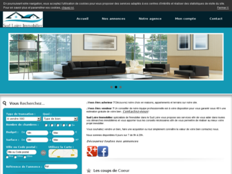 sud-loire-immobilier.com website preview