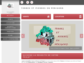 immobilier-terres-pierres-perigord.fr website preview