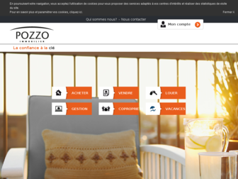 pozzo-immobilier.fr website preview