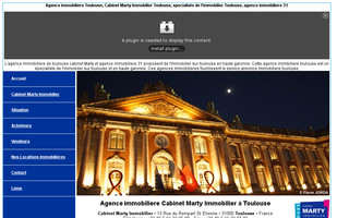 immobilier-toulouse.net website preview