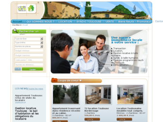 loreeverte-immobilier.com website preview