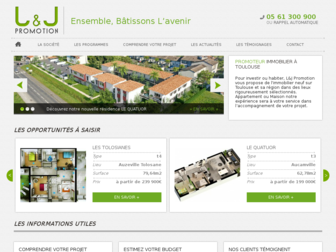 lj-promotion.fr website preview